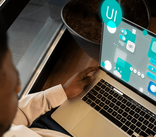 Custom software development illustration